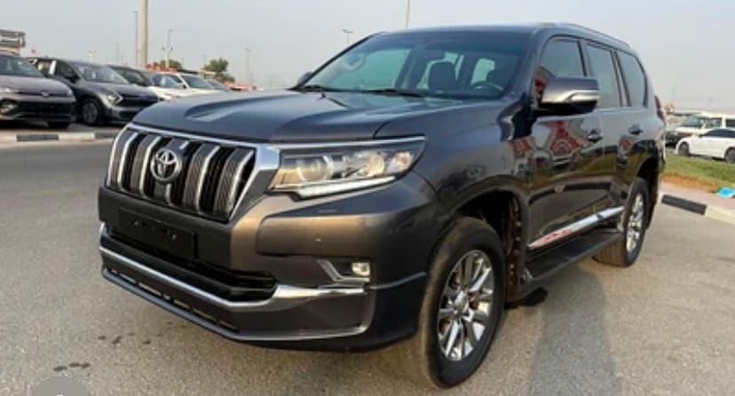 Toyota Land Cruiser Prado luxury SUV for hire with chauffeur in Abuja